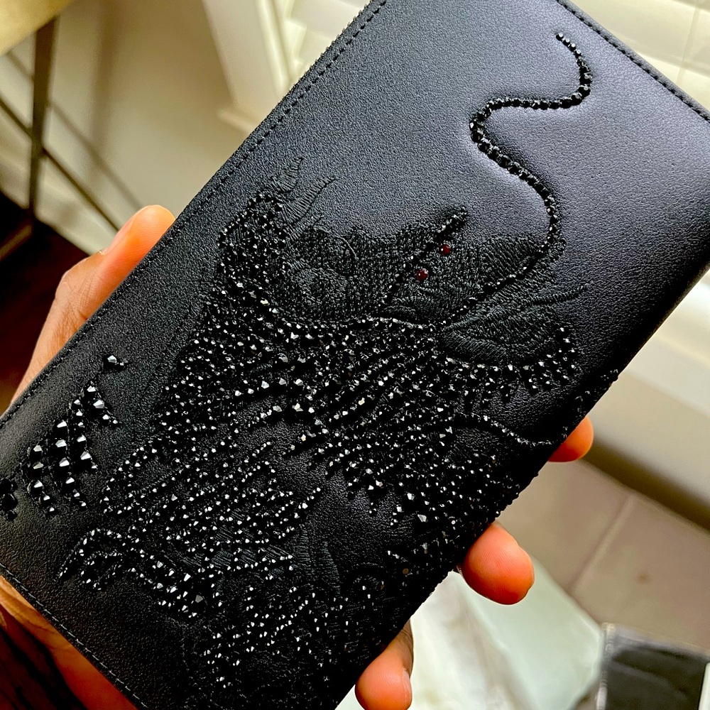Giuseppe Zanotti zip wallet. Brand new in box with ribbon